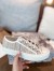 Dior Walk'n'Dior Sneakers In Thread Embroidered Cotton