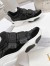 Dior D-Wander Sneakers In Black Camouflage Technical Fabric
