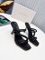 Jimmy Choo Diosa 90 Sandals In Black Nappa Leather