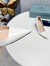 Prada Pumps 95mm In White Patent Leather