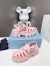 Prada Foam Sandals in Light Pink Rubber