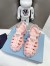 Prada Foam Sandals in Light Pink Rubber