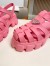 Prada Foam Sandals in Pink Rubber