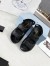 Prada Padded Sandals In Black Nappa Leather