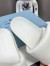 Prada Slides In White Soft Padded Nappa Leather