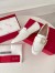 Roger Vivier Mini Broche Buckle Loafers in White Patent Leather