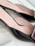 Roger Vivier Belle Vivier Metal Buckle Mules in Black Patent Leather