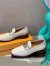 Tod's Women's Cuoio Loafers In White Calfskin 