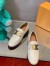 Tod's Women's Cuoio Loafers In White Calfskin 