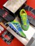 Versace Women's Trigreca Sneakers With Green Print