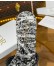 Dior Dway Heeled Slides In White Plan de Paris Embroidered Cotton