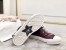 Dior Walk'N'Dior Mid-top Sneakers In Bordeaux Technical Knit