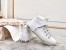 Dior Walk'N'Dior Mid-top Sneakers In White Technical Knit