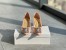 Manolo Blahnik Hangisi 70 Pumps In Nude Lace