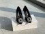 Manolo Blahnik Hangisi 70 Pumps In Black Lace