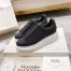 Alexander McQueen Men's Black Oversized Sneakers