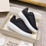 Alexander McQueen Men's Black Oversized Sneakers