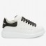 Alexander McQueen Men's Oversized Sneakers With Noir Heel