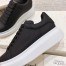 Alexander McQueen Women's Black Oversized Sneakers