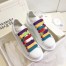 Alexander McQueen Women's Oversized Sneakers With Multicolour Laces