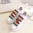 Alexander McQueen Women's Oversized Sneakers With Multicolour Laces