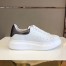 Alexander McQueen Women's Oversized Sneakers With Anthracite Heel