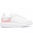 Alexander McQueen Women's Oversized Sneakers With Pink Drop Heel