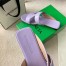 Bottega Veneta Band Slides In Lavender Lambskin