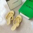 Bottega Veneta Dot Thong Sandals In Beige Lambskin