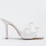 Bottega Veneta Lido Sandals In White Intrecciato Leather