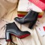 Christian Louboutin Black Marchacroche 70MM Ankle Boots