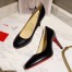 Christian Louboutin Black Lambskin Fifille Pumps 85mm