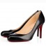 Christian Louboutin Black Lambskin Fifille Pumps 85mm