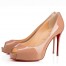 Christian Louboutin Nude Patent New Very Prive 100mm Pumps