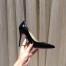 Christian Louboutin Black Patent Kate 100mm Pumps