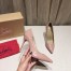 Christian Louboutin Nude Patent Kate 100mm Pumps