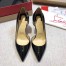 Christian Louboutin Black Patent Iriza 70mm Pumps