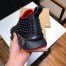 Christian Louboutin Men's Spike Sock Donna Sneakers Noir