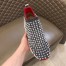 Christian Louboutin Women's Spiky Sock Donna Sneakers Grey