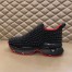 Christian Louboutin Women's Spike Sock Donna Sneakers Noir