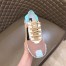 Dolce & Gabbana Women's NS1 Slip-on Sneakers Blue/Nude