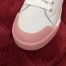 Dolce & Gabbana Women's Portofino Sneakers with Pink Toe-cap