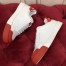 Dolce & Gabbana Women's Portofino Sneakers with Red Toe-cap