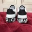 Dolce & Gabbana Women's Portofino Sneakers with Black Branded
