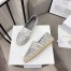 Dior Granville Espadrilles In Grey Oblique Embroidered Cotton