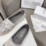 Dior Granville Espadrilles In Grey Oblique Embroidered Cotton