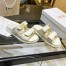 Dior DiorAct Slides In White Lambskin