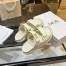 Dior DiorAct Slides In White Lambskin