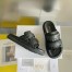 DIor Dio(r)evolution Slides Sandals In Black Cannage Calfskin