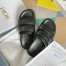 DIor Dio(r)evolution Slides Sandals In Black Cannage Calfskin